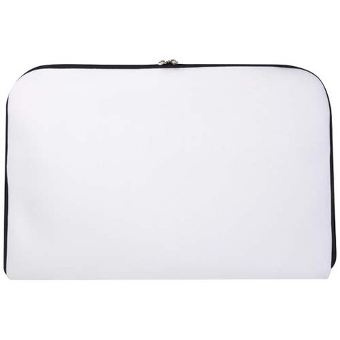 Mila 17&quot; Laptophülle Sublimation, weiss, weiss bedrucken, Art.-Nr. 1PL07701