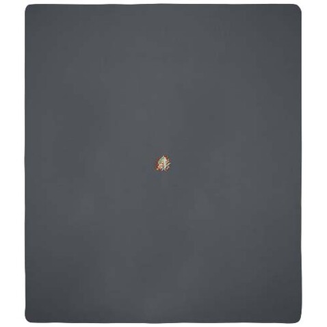 Huggy Fleecedecke mit Hülle 220 × 250 cm, grau bedrucken, Art.-Nr. 11333182 Huggy Fleecedecke mit Hülle 220 × 250 cm, grau bedrucken, Art.-Nr. 11333182