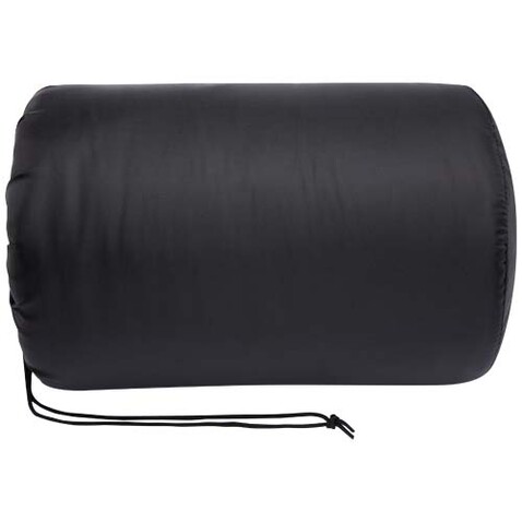 Huggy Fleecedecke mit Hülle 220 × 250 cm, schwarz bedrucken, Art.-Nr. 11333190