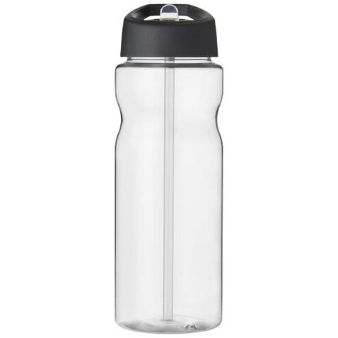 H2O Active® Eco Base 650 ml Sportflasche mit Ausgussdeckel, transparent, schwarz bedrucken, Art.-Nr. 21009991 H2O Active® Eco Base 650 ml Sportflasche mit Ausgussdeckel, transparent, schwarz bedrucken, Art.-Nr. 21009991