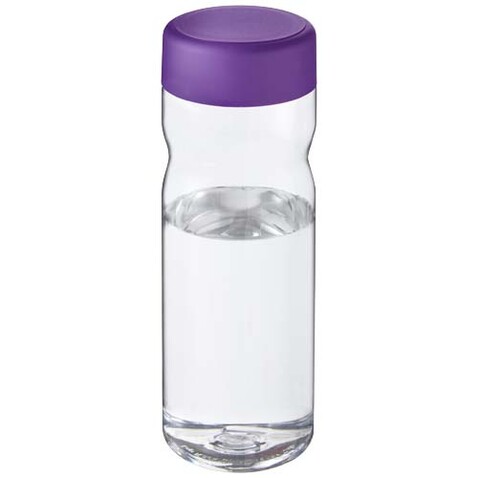 H2O Active® Eco Base 650 ml Sportflasche mit Drehdeckel, transparent, lila bedrucken, Art.-Nr. 21043596 H2O Active® Eco Base 650 ml Sportflasche mit Drehdeckel, transparent, lila bedrucken, Art.-Nr. 21043596
