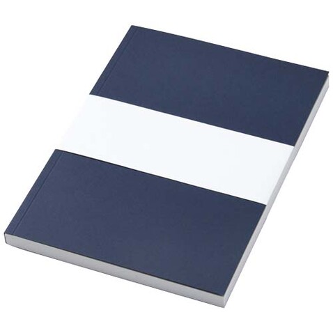 Novella Austen A5 Softcover Notizbuch – 100 Blatt, dunkelblau bedrucken, Art.-Nr. 21298554