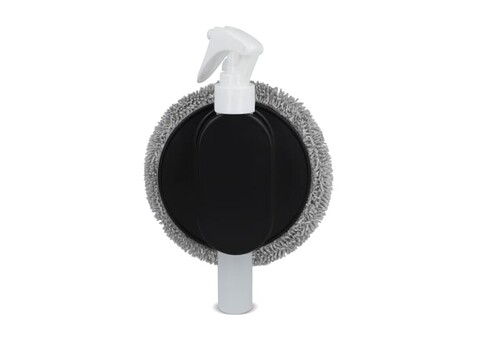 2-in-1-Spray und Reinigungstuch - Schwarz bedrucken, Art.-Nr. LT91230-N0002