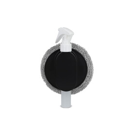 2-in-1-Spray und Reinigungstuch - Schwarz bedrucken, Art.-Nr. LT91230-N0002