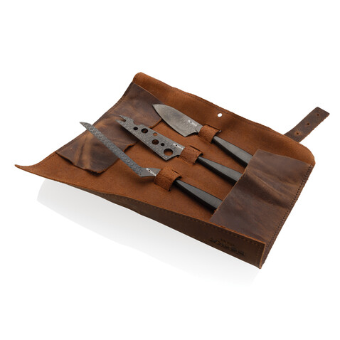 BOSKA Käsemesserset Monaco+ Black schwarz bedrucken, Art.-Nr. RB307089