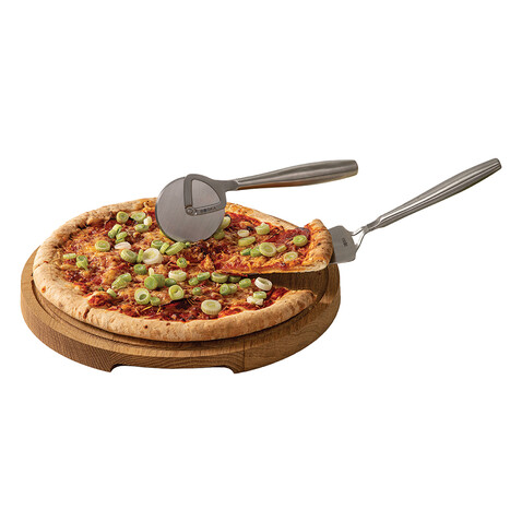 BOSKA Pizza-Set Copenhagen Stahl bedrucken, Art.-Nr. RB320550