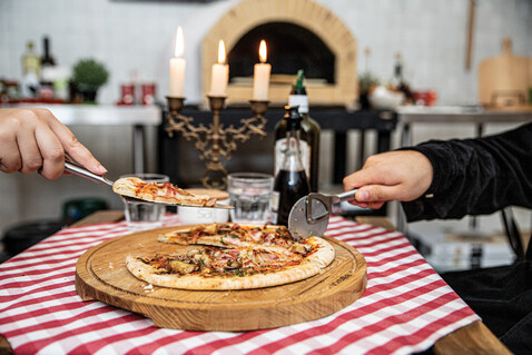 BOSKA Pizza-Set Copenhagen Stahl bedrucken, Art.-Nr. RB320550