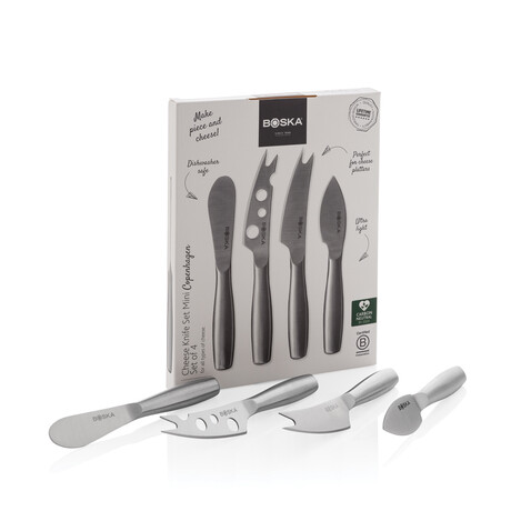 BOSKA Käsemesserset Mini Copenhagen Stahl bedrucken, Art.-Nr. RB357610