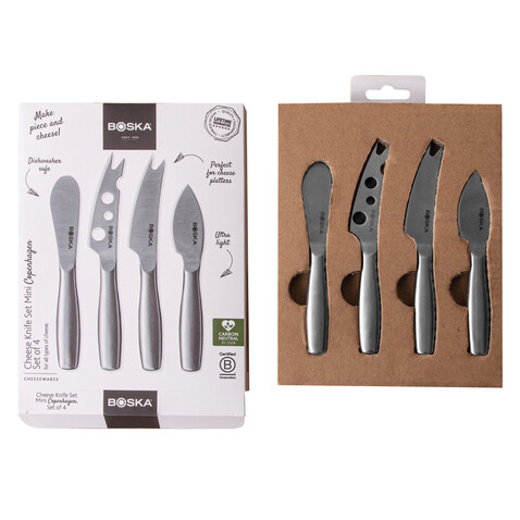 BOSKA Käsemesserset Mini Copenhagen Stahl bedrucken, Art.-Nr. RB357610
