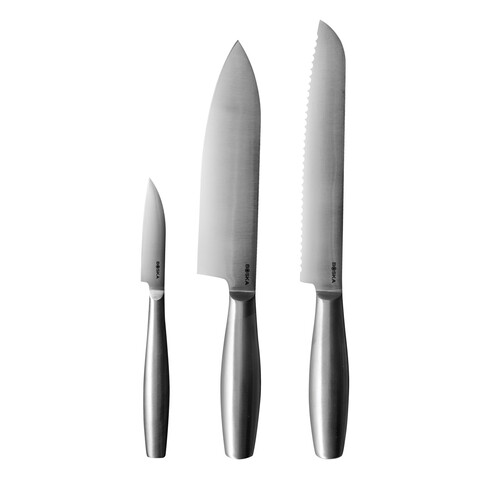 BOSKA Küchenmesser Copenhagen, 3er-Set Stahl bedrucken, Art.-Nr. RB357686