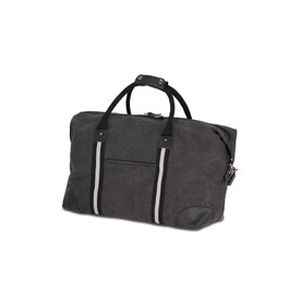 Weekender-Tasche aus recyceltem Baumwoll-Canvas Harper - Dunkelgrau bedrucken, Art.-Nr. LT95299-N0060 Weekender-Tasche aus recyceltem Baumwoll-Canvas Harper - Dunkelgrau bedrucken, Art.-Nr. LT95299-N0060