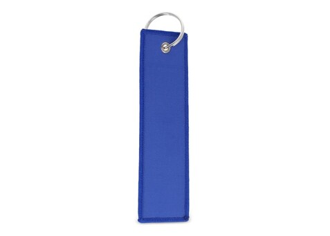 Kofferanhänger mit Schlüsselring - Blau bedrucken, Art.-Nr. LT99645-N0011