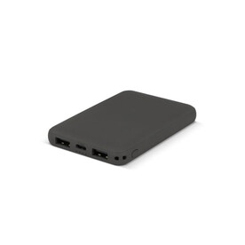 Powerbank Rock 5.000 mAh - Dunkelgrau bedrucken, Art.-Nr. LT95500-N0060