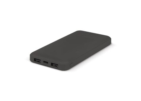 Powerbank Rock 10.000 mAh - Dunkelgrau bedrucken, Art.-Nr. LT95501-N0060