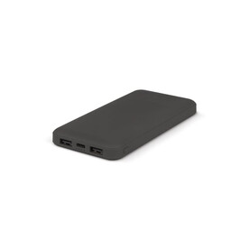Powerbank Rock 10.000 mAh - Dunkelgrau bedrucken, Art.-Nr. LT95501-N0060