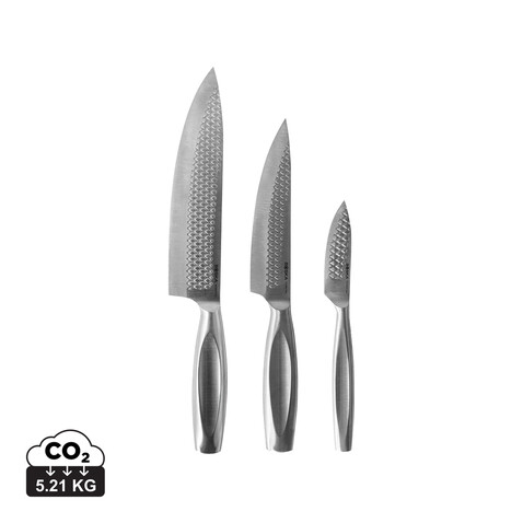 BOSKA Küchenmesser Monaco+, 3er-Set Stahl bedrucken, Art.-Nr. RB307132