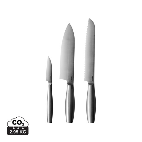 BOSKA Küchenmesser Copenhagen, 3er-Set Stahl bedrucken, Art.-Nr. RB357686