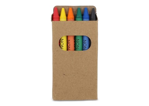 6 Stück Buntstifte in Bastelbox - Natur bedrucken, Art.-Nr. LT91578-N0094 6 Stück Buntstifte in Bastelbox - Natur bedrucken, Art.-Nr. LT91578-N0094
