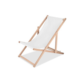 beach chair sublimation - Weiss bedrucken, Art.-Nr. LT90105-N0001