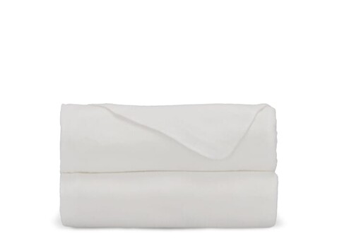 R-PET Fleece-Decke Sublimation 120 x 150 cm 250 g/m² - Weiss bedrucken, Art.-Nr. LT95011-N0001