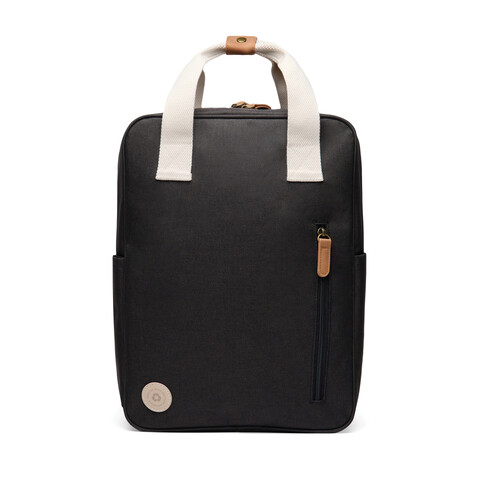 VINGA Sortino RCS Rucksack schwarz bedrucken, Art.-Nr. V7600101