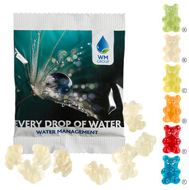 Unifarbene P.-Bärchen, 20 g, komp. Tüte bedrucken, Art.-Nr. 110710112