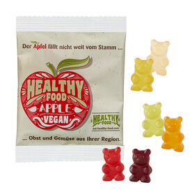 Vegane XXL-Bärchen, komp. Tüt. bedrucken, Art.-Nr. 110711121