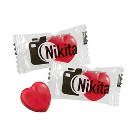 Herz-Bonbons bedrucken, Art.-Nr. 110720400