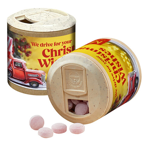 Papierdose m. Glühweinbonbons bedrucken, Art.-Nr. 110765006