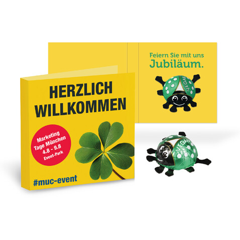 WERBE-KLAPPKARTE bedrucken, Art.-Nr. 91611