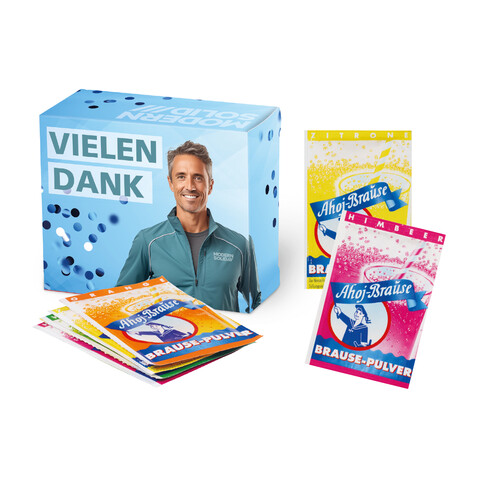 WERBEBOX MIT Ahoj BRAUSE PULVER bedrucken, Art.-Nr. 91624