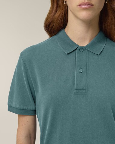 Coaster Vintage - Das Garment-Dyed Unisex-Polo - G. Dyed Hydro - 3XL bedrucken, Art.-Nr. STPU252C1023X