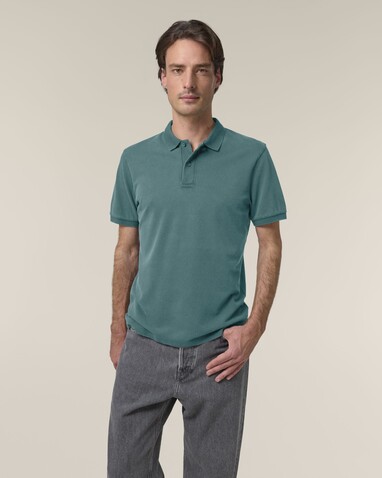 Coaster Vintage - Das Garment-Dyed Unisex-Polo - G. Dyed Hydro - S bedrucken, Art.-Nr. STPU252C1021S
