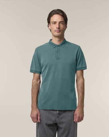 Coaster Vintage - Das Vintage-Mid-Light-Polo unisex - G. Dyed Hydro - 3XL bedrucken, Art.-Nr. STPU252C1023X