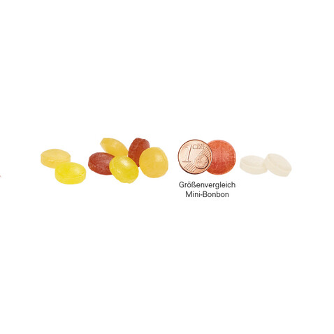 Papierdose Eco Maxi, Mini Bonbons Fruchtmix bedrucken, Art.-Nr. 1180.00032 Papierdose Eco Maxi, Mini Bonbons Fruchtmix bedrucken, Art.-Nr. 1180.00032