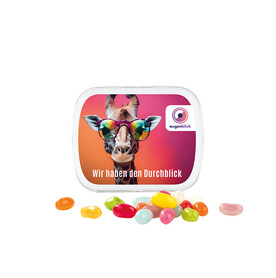 Klappdose, weiß, American Style Jelly Beans bedrucken, Art.-Nr. 1015.00062