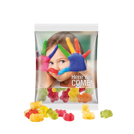 Maxitüte, Folie transparent, Trolli Premium Bärchen bedrucken, Art.-Nr. 1024.00052