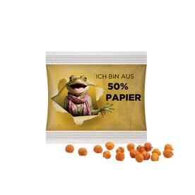 Snack Miditüte, Kicherebsen Paprlka, Papierfolie bedrucken, Art.-Nr. 1025.00061