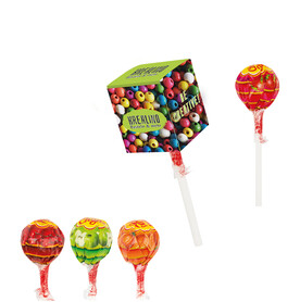 Lolly Box Chupa Chups Kugel Lolly, Fruchtmischung bedrucken, Art.-Nr. 1038.00001