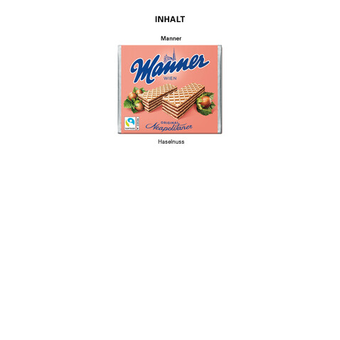 Manner Original im Werbeschuber bedrucken, Art.-Nr. 1063.00003