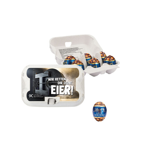 Sixpack Premium, Lindt Mini-Eier bedrucken, Art.-Nr. 1078.00006