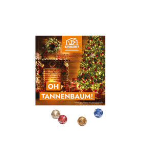 Minikugel Adventskalender, LINDOR Lindt Mini Kugeln bedrucken, Art.-Nr. 1087.00001