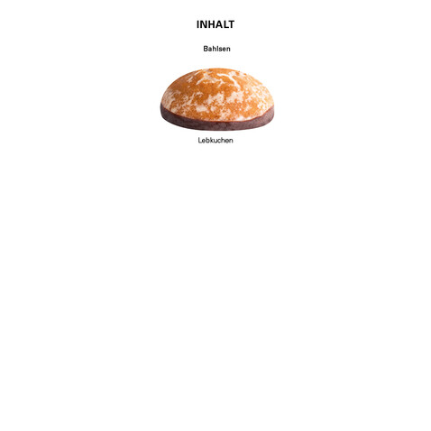 Bahlsen Lebkuchen Mini, Folie weiß bedrucken, Art.-Nr. 1108.00001