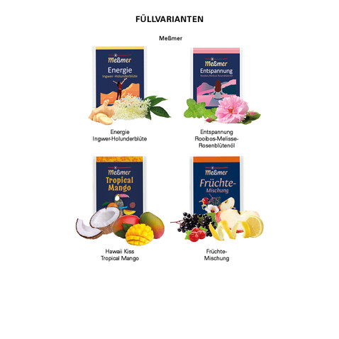 Werbekarte Midi, Meßmer Tee Früchte-Mischung bedrucken, Art.-Nr. 1144.00060