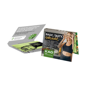 Werbekarte Midi, Just Spices Pizza Gewürz bedrucken, Art.-Nr. 1144.00063