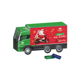 Adventskalender LKW, Lindt Schokotäfelchen bedrucken, Art.-Nr. 1148.00003