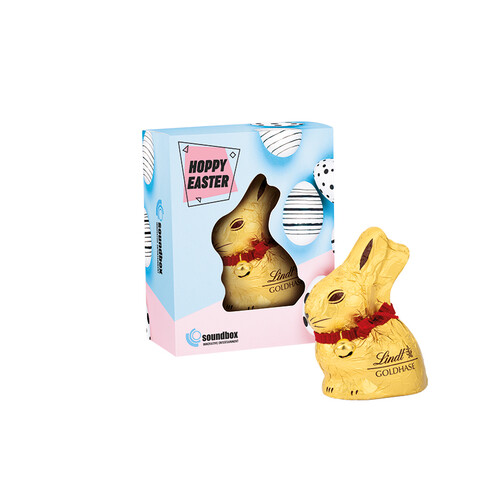 Oster Box Maxi, Lindt Osterhase 50 g bedrucken, Art.-Nr. 1155.00001