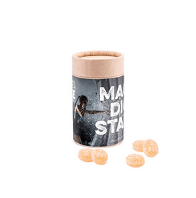 Papierdose Eco Midi mit Honigbienen Bonbons bedrucken, Art.-Nr. 1179.00023