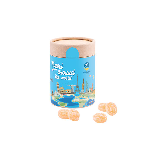 Papierdose Eco Maxi, Honigbienen Bonbons bedrucken, Art.-Nr. 1180.00018