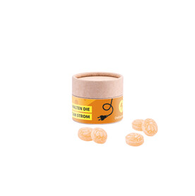 Papierdose Eco Mini, Honigbienen Bonbons bedrucken, Art.-Nr. 1190.00025